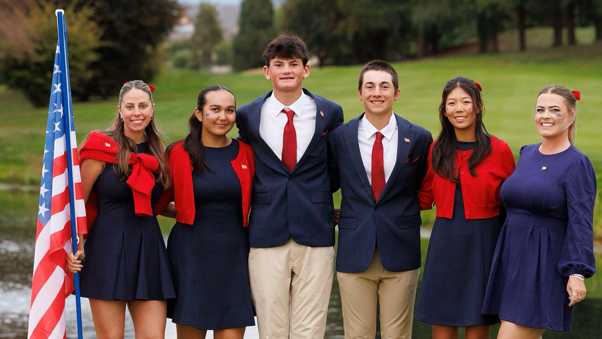 American juniors at the 2026 Amundi Evian Juniors Cup