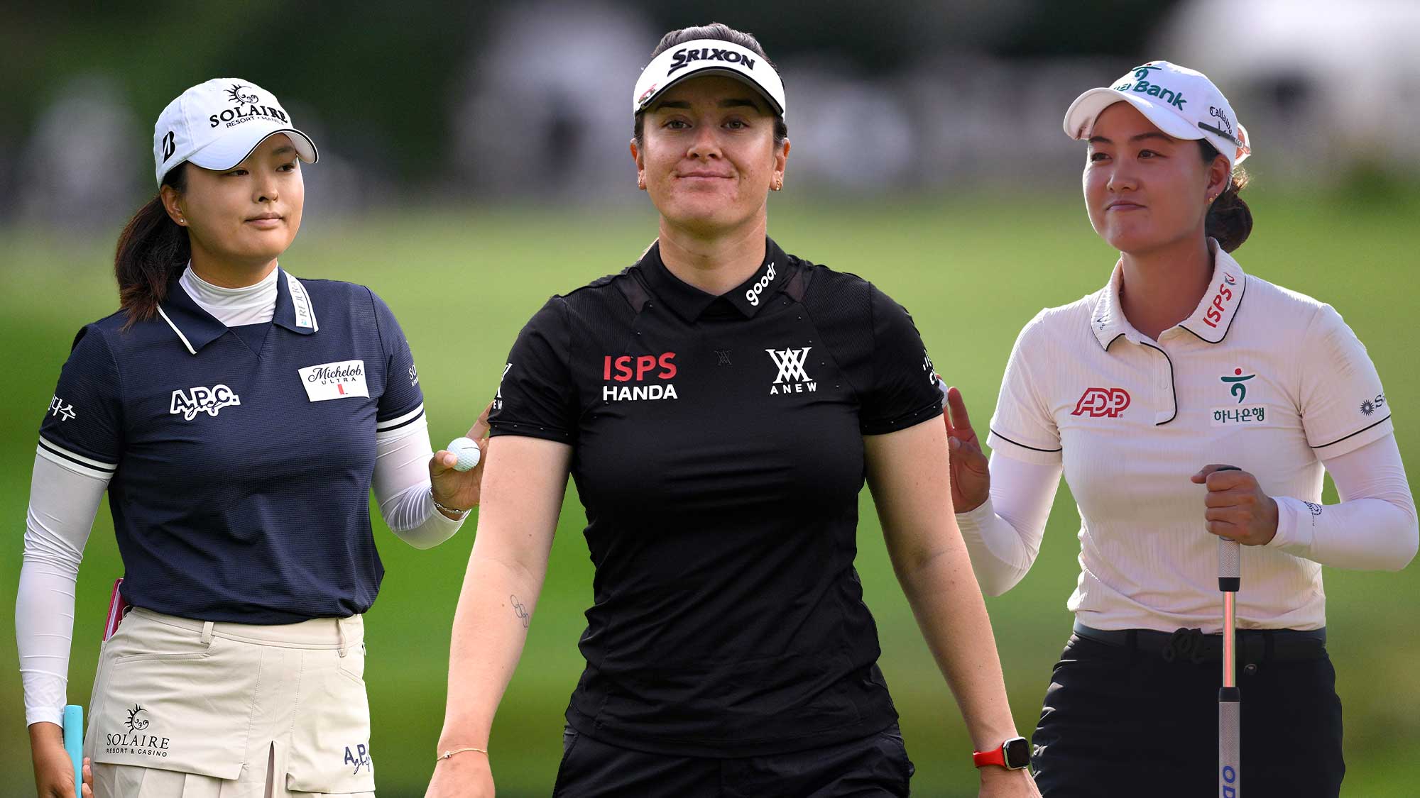 Jin Young Ko, Hannah Green, Minjee Lee